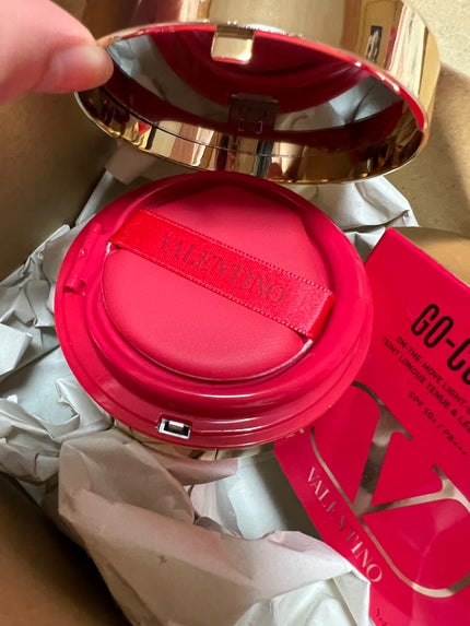 GO クッション/ヴァレンティノ ビューティ/クッションファンデーションを使ったクチコミ(2枚目)