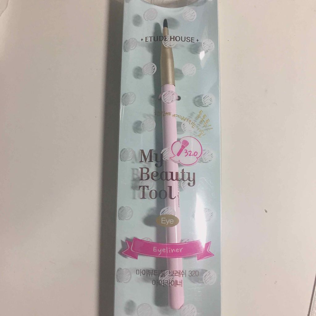 マイビューティーツール312 アイシャドウブラシ(ポイント用)/ETUDE/メイクブラシを使ったクチコミ(1枚目)