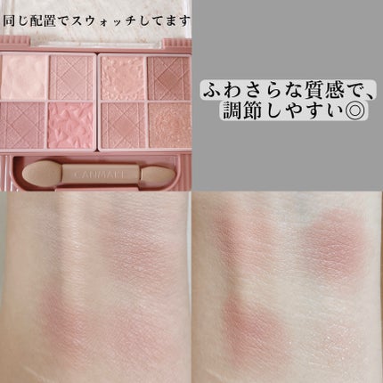 プティパレットアイズ(マットタイプ)/キャンメイク/パウダーアイシャドウを使ったクチコミ(3枚目)