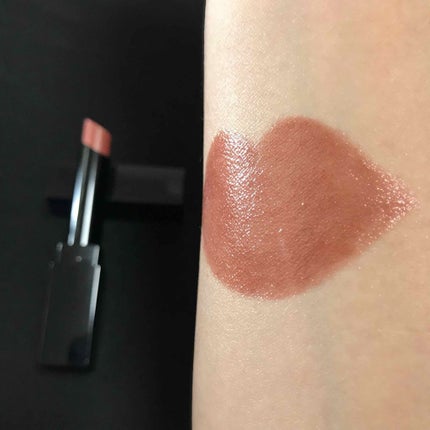 media モイストエッセンスルージュのクチコミ「💙media💙
   モイストエッセンスルージュ"BR01"
■ブラウン系の口紅欲しかった.....」(3枚目)