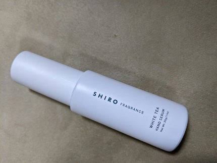 ホワイトティー ハンド美容液/SHIRO/ハンドクリームを使ったクチコミ(1枚目)