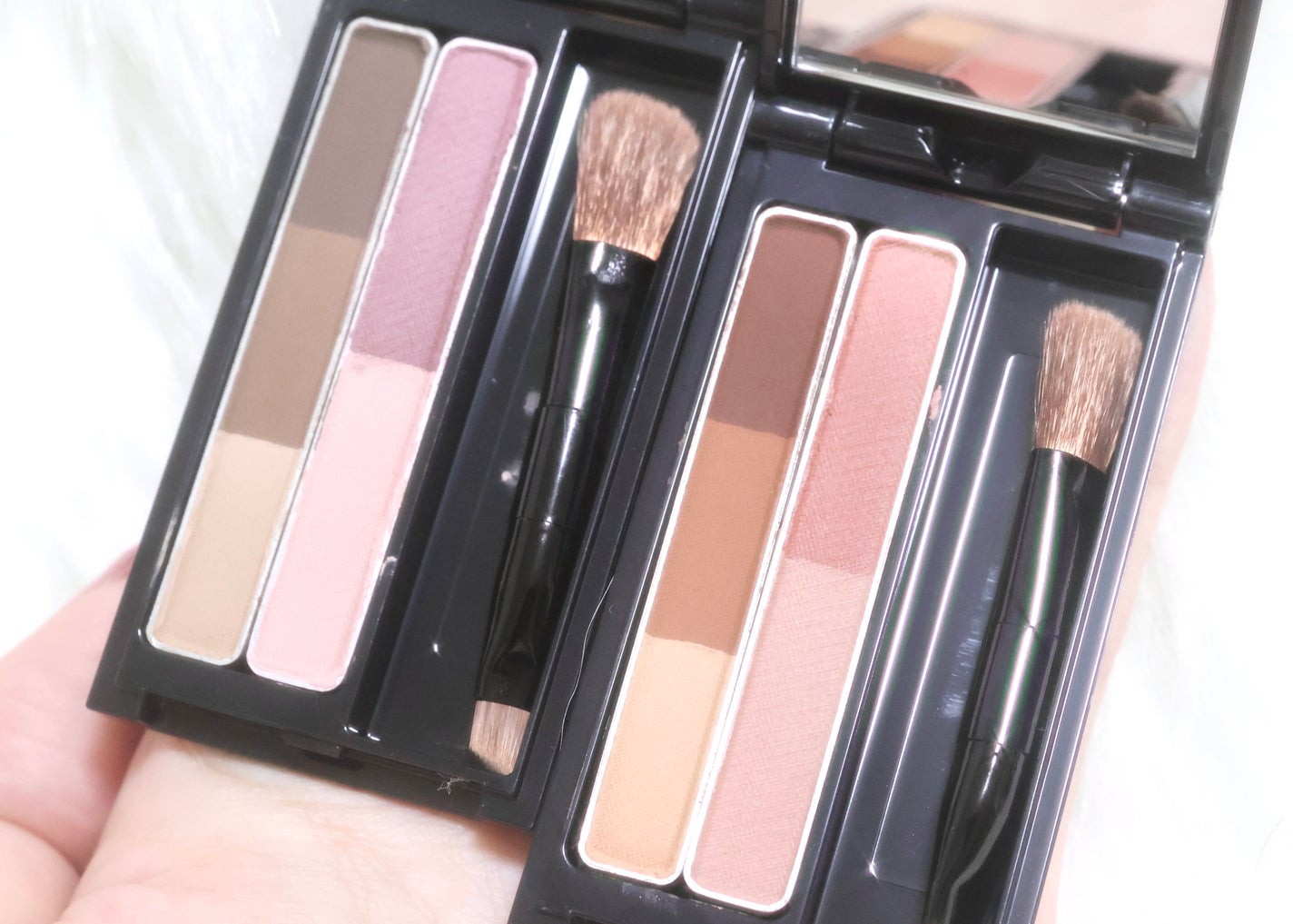 デザイニングアイブロウ3D(デュアルカラー)/KATE/パウダーアイブロウを使ったクチコミ(3枚目)