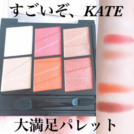 トーンディメンショナルパレット/KATE/メイクアップキットを使ったクチコミ(1枚目)