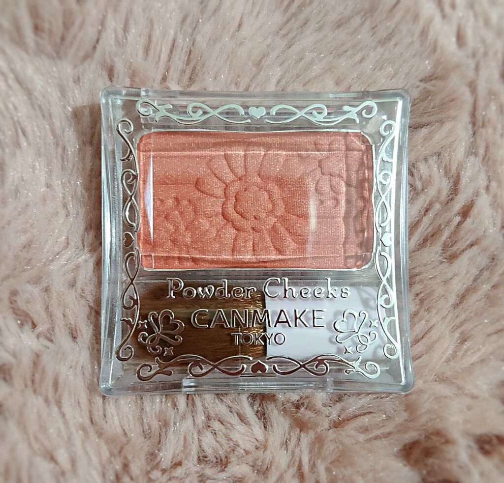 【旧品】パウダーチークス/キャンメイク/パウダーチークを使ったクチコミ(1枚目)