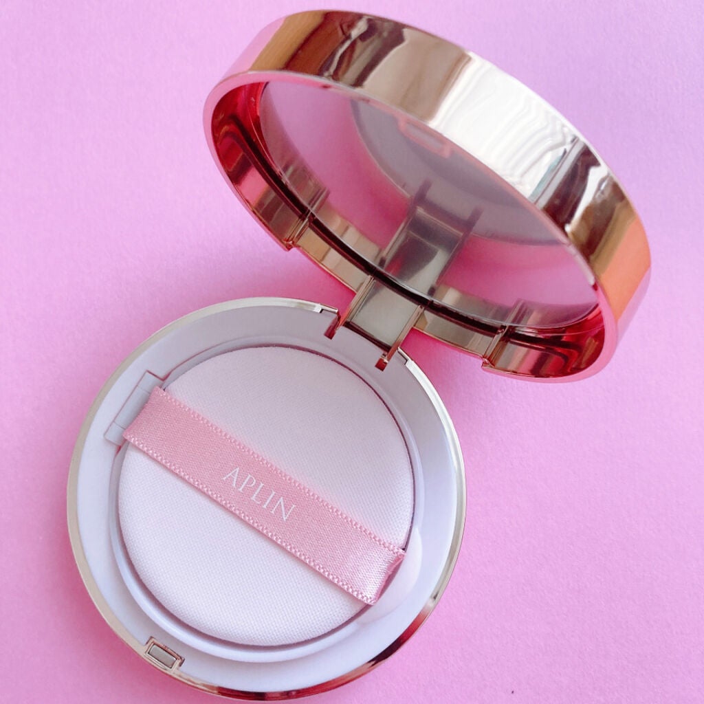 ピンクティーツリーカバークッション/APLIN/クッションファンデーションを使ったクチコミ(2枚目)