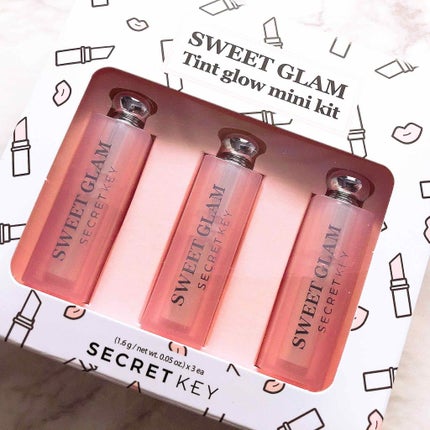 SWEET GLAM TINT GLOW/SECRET KEY/口紅を使ったクチコミ(1枚目)
