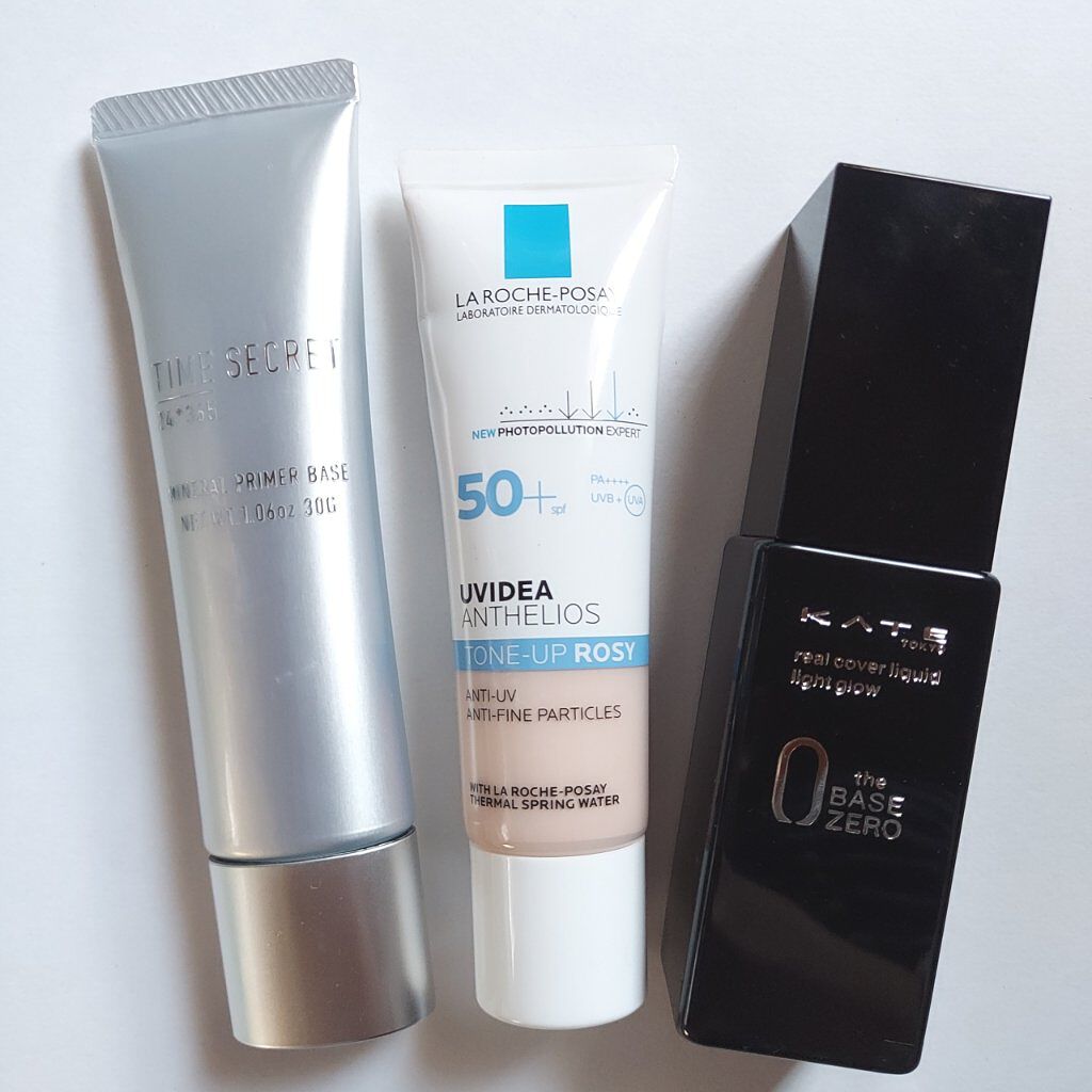 リアルカバーリキッド（ライトグロウ）/KATE/リキッドファンデーションを使ったクチコミ（2枚目）