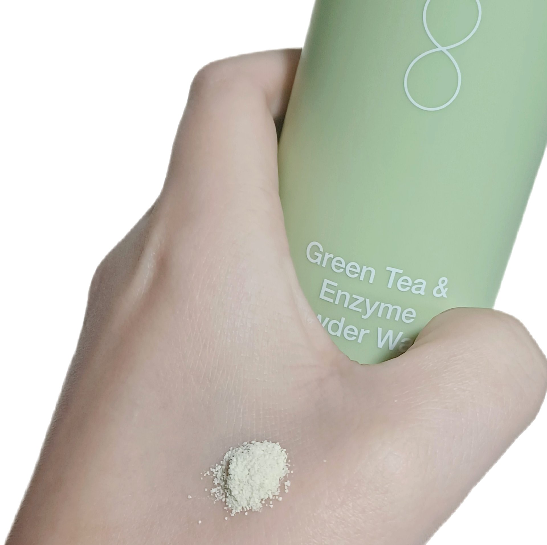 グリーンティー&エンザイムパウダーウォッシュ/By Wishtrend/洗顔パウダーを使ったクチコミ（3枚目）