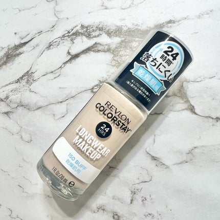 カラーステイ ロングウェア メイクアップ D/REVLON/リキッドファンデーションを使ったクチコミ(4枚目)