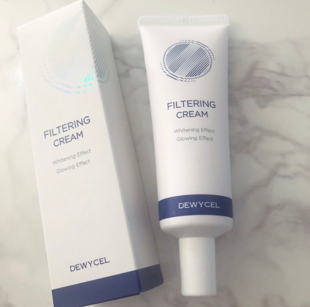 フィルタリングクリーム/DEWYCEL/日焼け止めクリームを使ったクチコミ(1枚目)