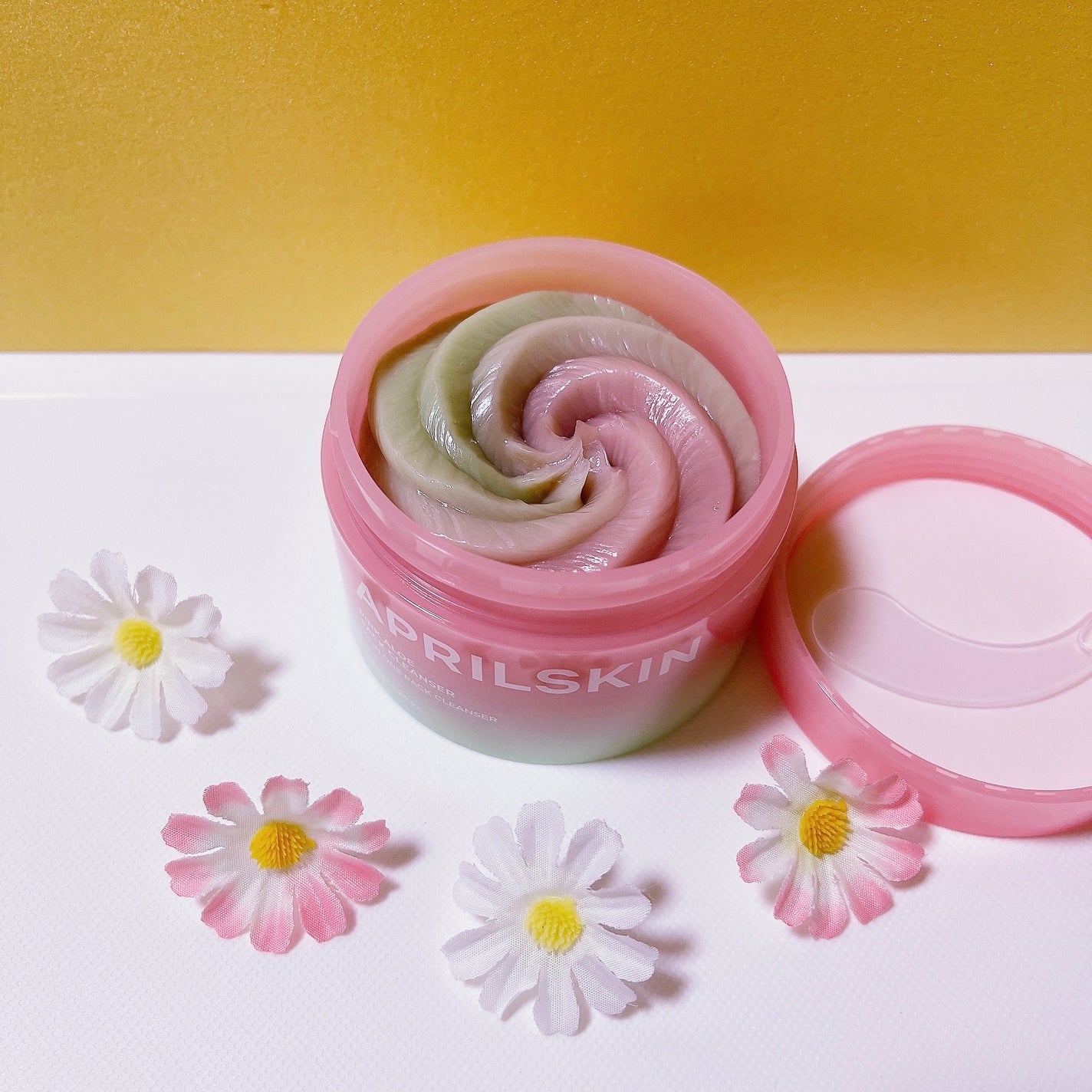 ピンクアロエメレンゲクレンザー/APRILSKIN/その他洗顔料を使ったクチコミ(1枚目)