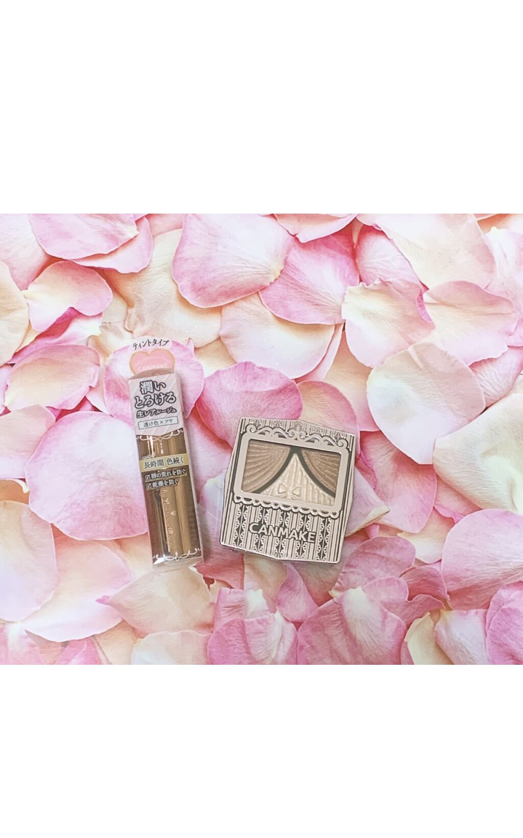 メルティールミナスルージュ（ティントタイプ）/キャンメイク/リップティントを使ったクチコミ（1枚目）