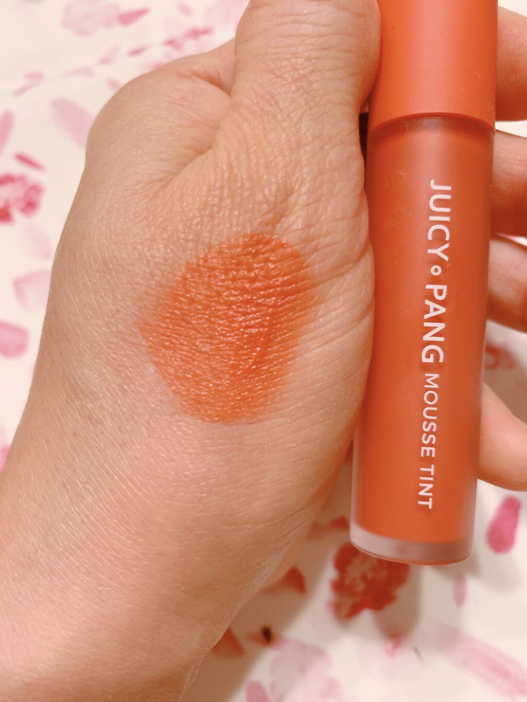 ジューシーパン ムースティント/A’pieu/リップティントを使ったクチコミ（3枚目）