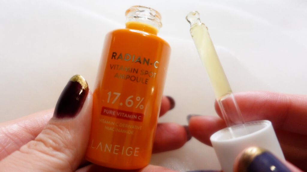 ラディアンーCビタミンスポットアンプル/LANEIGE/美容液を使ったクチコミ（2枚目）