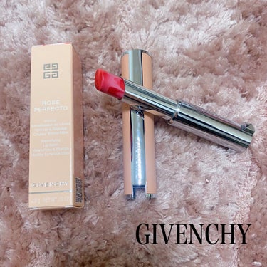 《GIVENCHY》
ローズ・パーフェクト303
スージング　レッド


今回はジバンシイさんから
プレゼントして頂きました♡


まだちゃんと使っていないので
星を4つにさせて頂いてます。



今ま