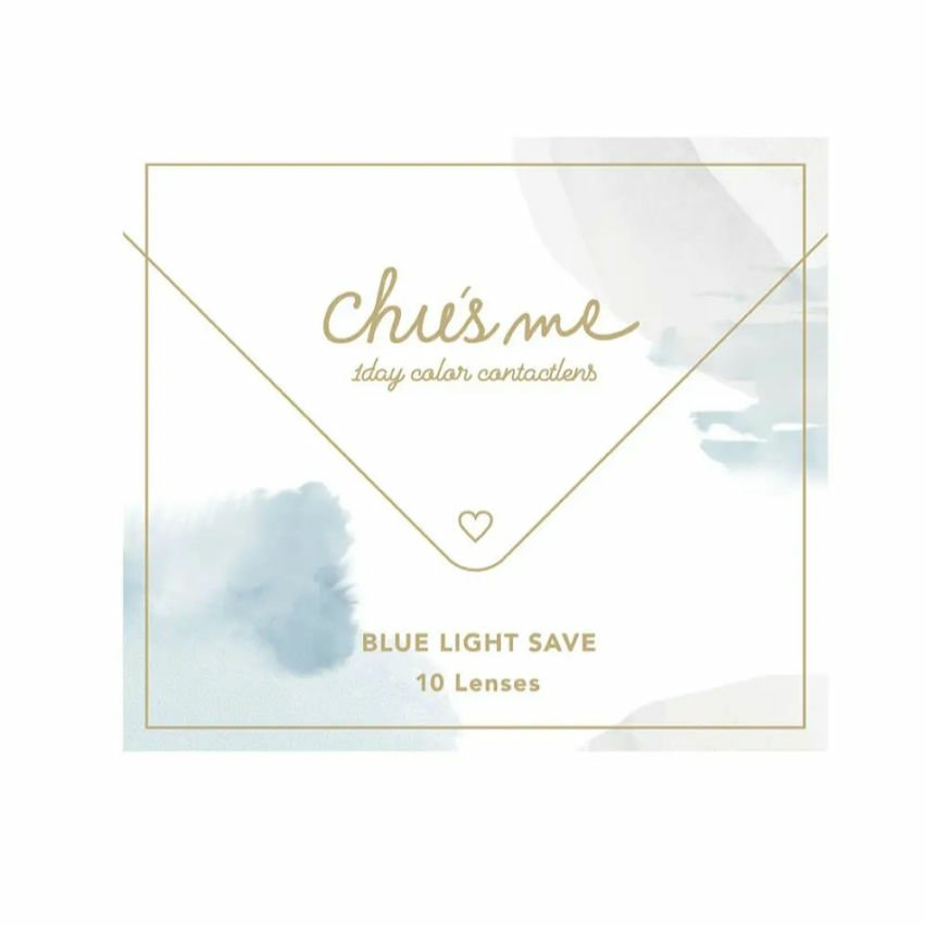Chu's me BLUE LIGHT SAVE 1day/Chu's me/カラーコンタクトレンズを使ったクチコミ（1枚目）