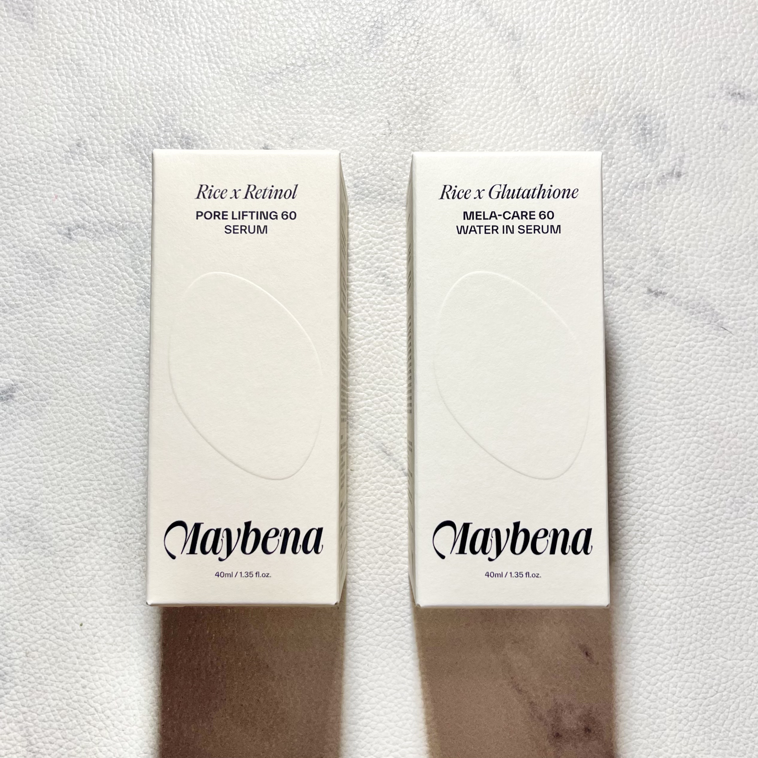 ライスX グルタチオン メラケアー60 ウォーターインセラム/MAYBENA/美容液を使ったクチコミ（2枚目）