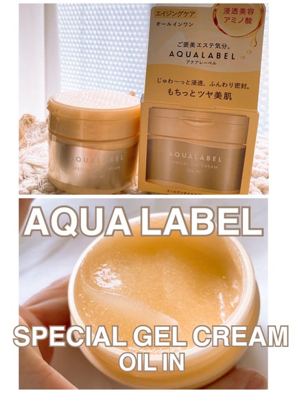 スペシャルジェルクリーム EX (オイルイン)/アクアレーベル/オールインワン化粧品を使ったクチコミ(1枚目)