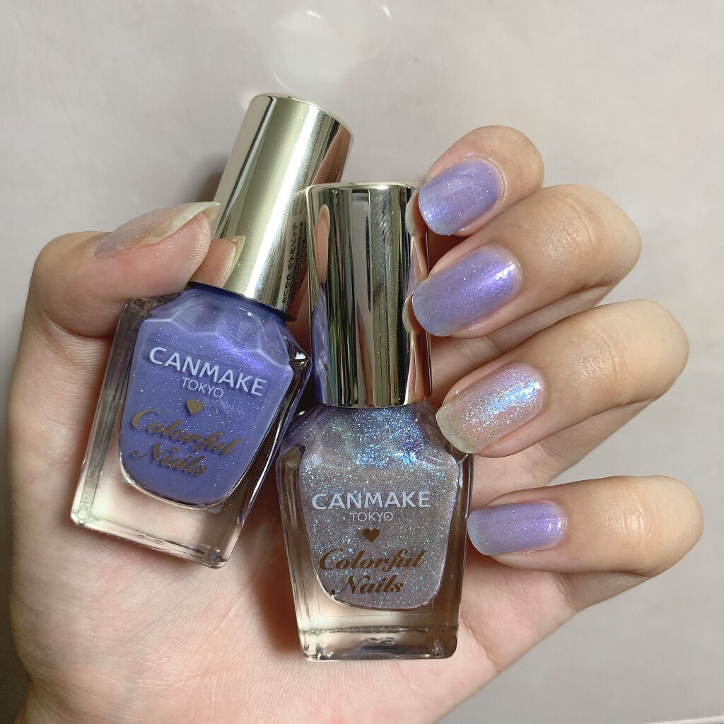 カラフルネイルズ/キャンメイク/マニキュアを使ったクチコミ(3枚目)