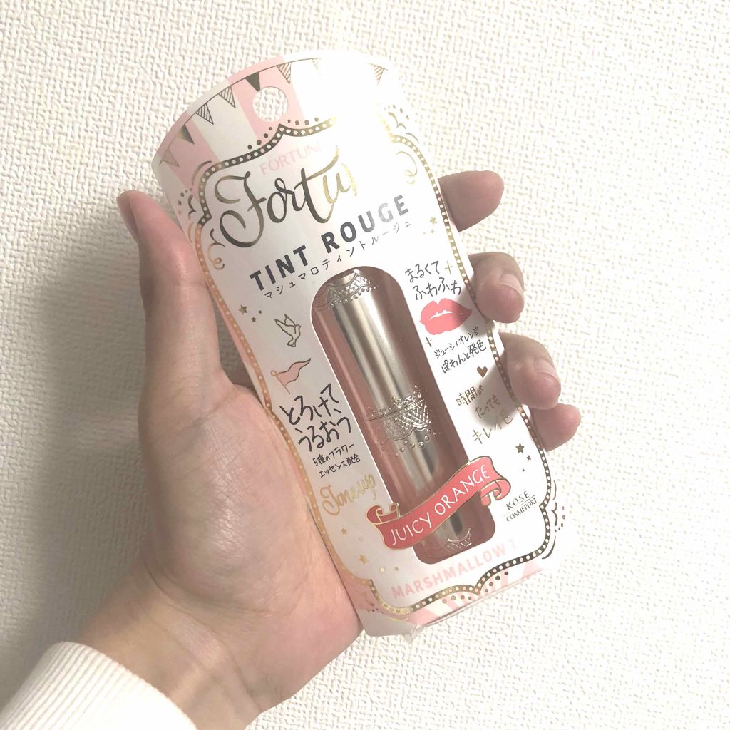 マシュマロティントルージュ/フォーチュン/リップティントを使ったクチコミ(1枚目)