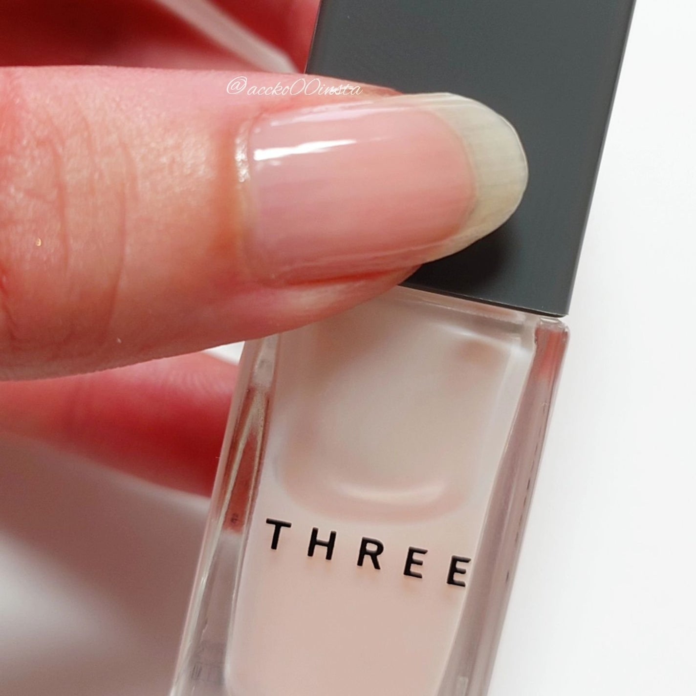 ネイルポリッシュ ベースコート/THREE/ネイルベースコートを使ったクチコミ(3枚目)