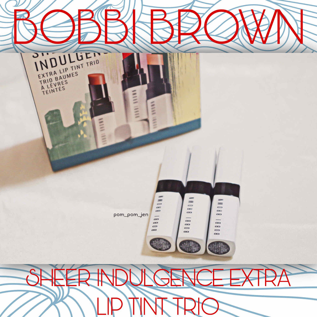 シアー インダルジェンス エクストラ リップ ティント トリオ/BOBBI BROWN/リップティントを使ったクチコミ（1枚目）