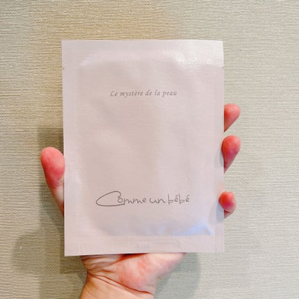 フェイスマスクシート/Comme un bebe/シートマスク・パックを使ったクチコミ(5枚目)