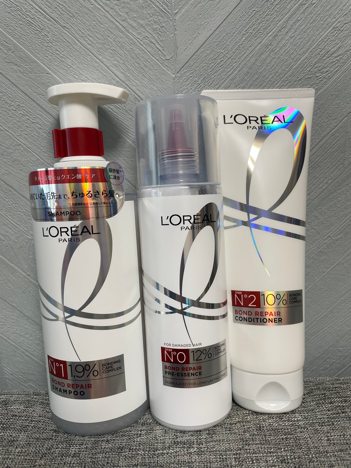 ロレアル パリ ボンド リペア シャンプー/コンディショナー/ロレアル パリ/市販シャンプーを使ったクチコミ(1枚目)