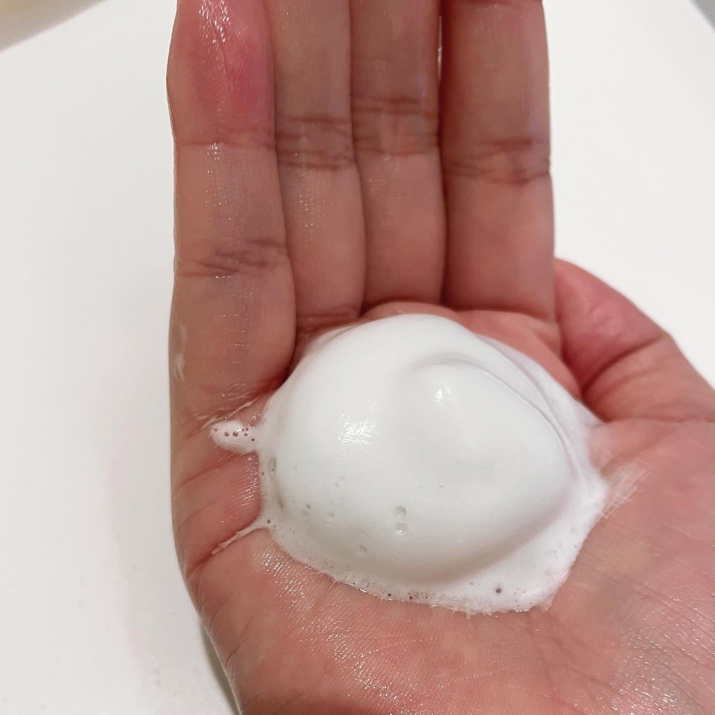 手作り洗顔石鹸 アンティアン クイーン オブ ソープ 「ベイビー」(無香料)/アンティアン/洗顔石鹸を使ったクチコミ(3枚目)