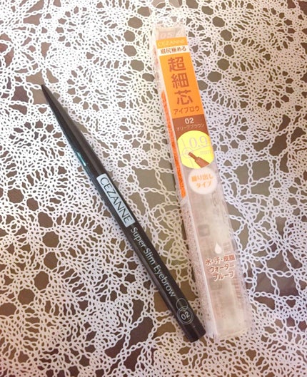 超細芯アイブロウ/CEZANNE/アイブロウペンシルを使ったクチコミ(1枚目)