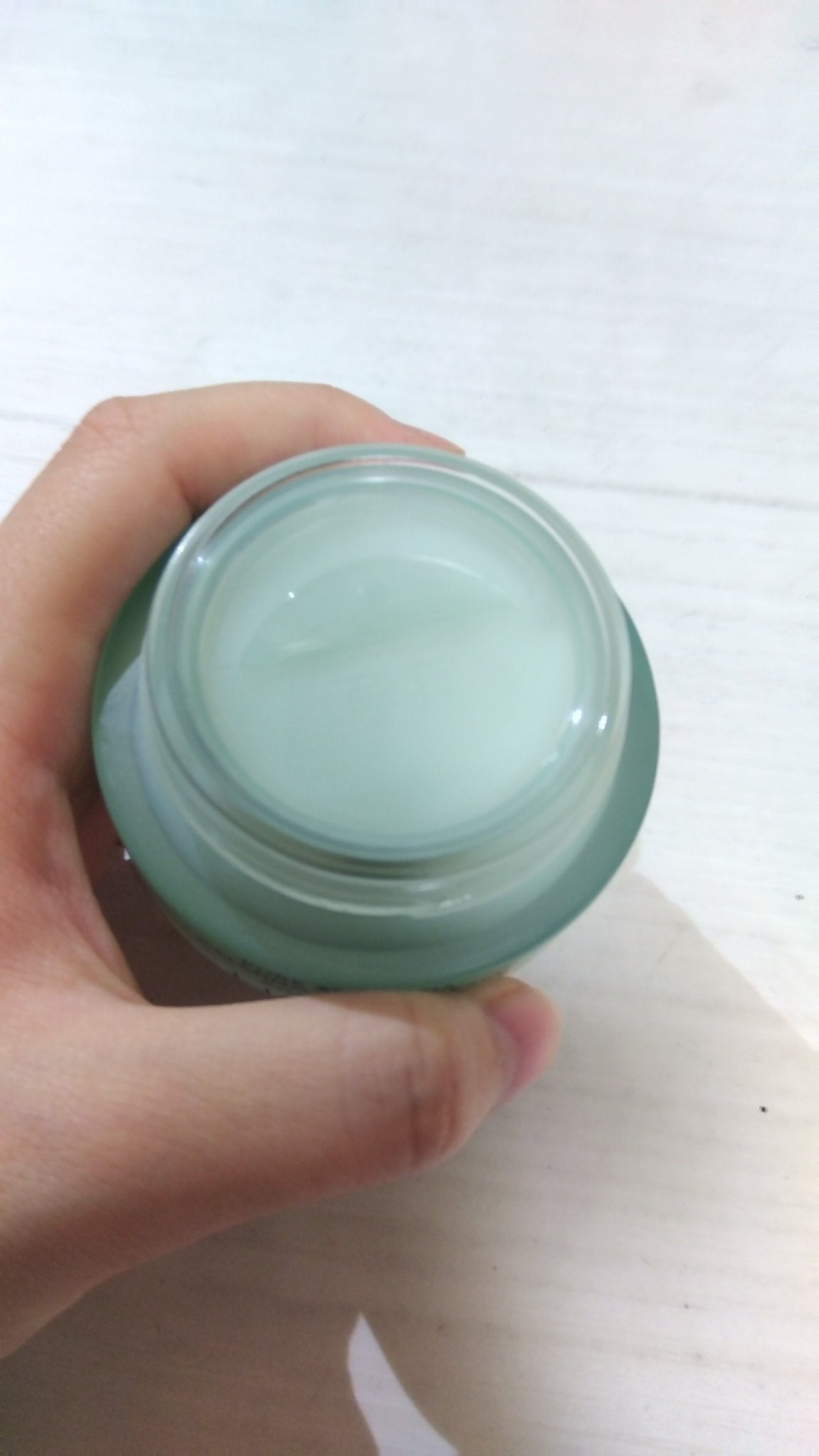 ピュアアルテミシア カーミングウォータークリーム/HANYUL(ハンユル)/フェイスクリームを使ったクチコミ(2枚目)