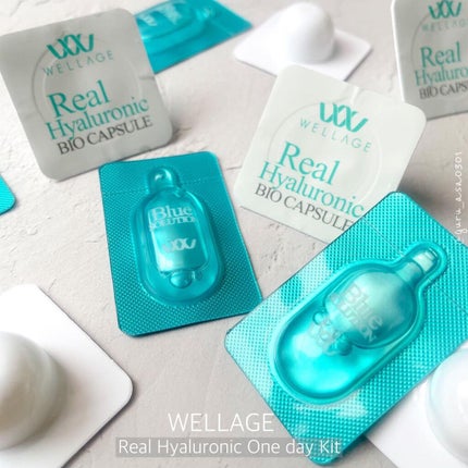 リアルヒアルロニック ブルーワンデーキット/Wellage/美容液を使ったクチコミ(3枚目)