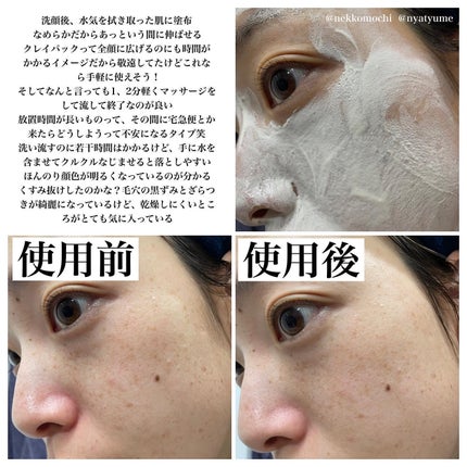 リファイニング クレイ パック/ドクターベルツ/洗い流すパック・マスクを使ったクチコミ(3枚目)