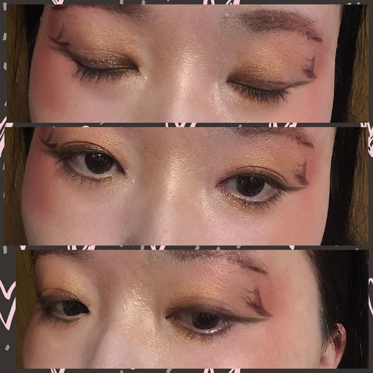 クリーミータッチライナー/キャンメイク/ジェルアイライナーを使ったクチコミ(3枚目)