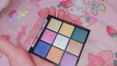 UR GLAM　BLOOMING EYE COLOR PALETTE/U R GLAM/パウダーアイシャドウを使ったクチコミ（2枚目）