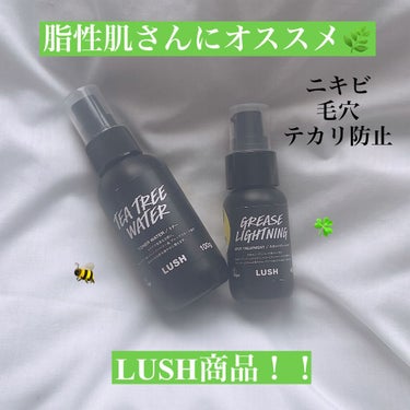 ラッシュ 艶肌ドロップのクチコミ「肌荒れ、ニキビに悩んでる方へおすすめ🤌🏻💘【LUSH商品】


こんにちは🕊脂性肌、ニキビ肌の.....」（1枚目）