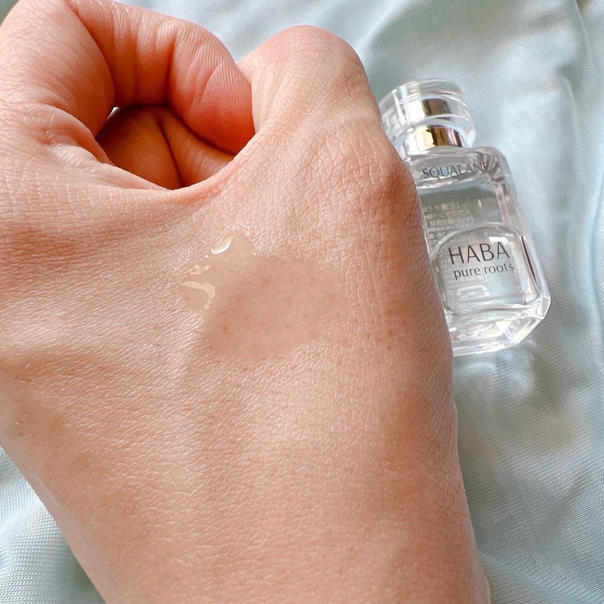 高品位「スクワラン」/HABA/フェイスオイルを使ったクチコミ(3枚目)