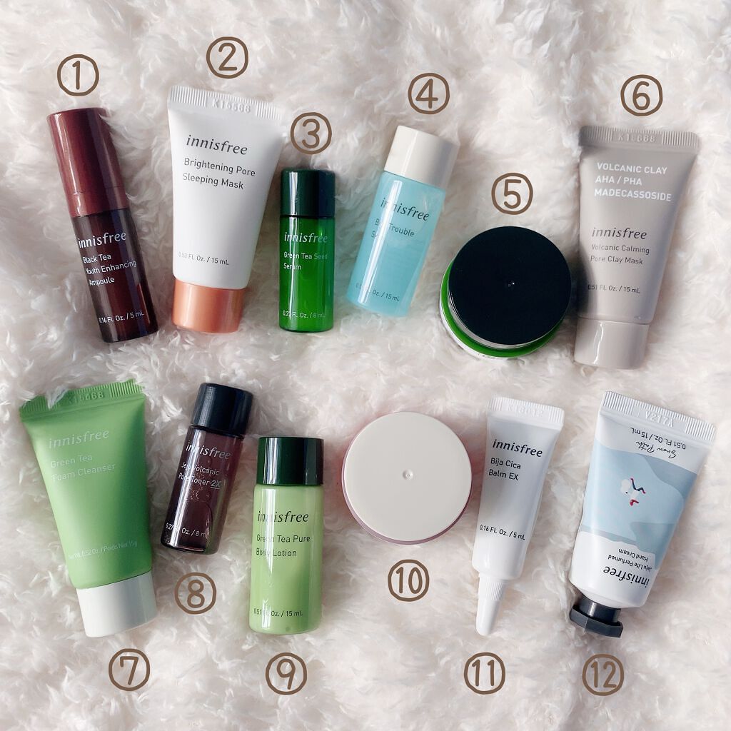 2021 アドベント カレンダー/innisfree/スキンケアキットを使ったクチコミ(3枚目)