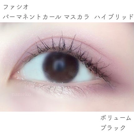 パーマネントカール マスカラ ハイブリッド(ロング)/FASIO/マスカラを使ったクチコミ(3枚目)