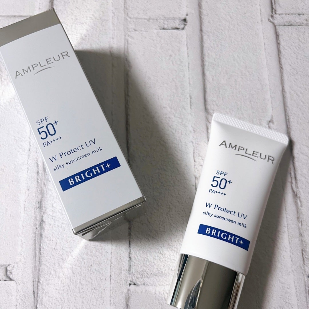 アンプルール WプロテクトUV ブライト+/アンプルール/日焼け止めミルクを使ったクチコミ(6枚目)