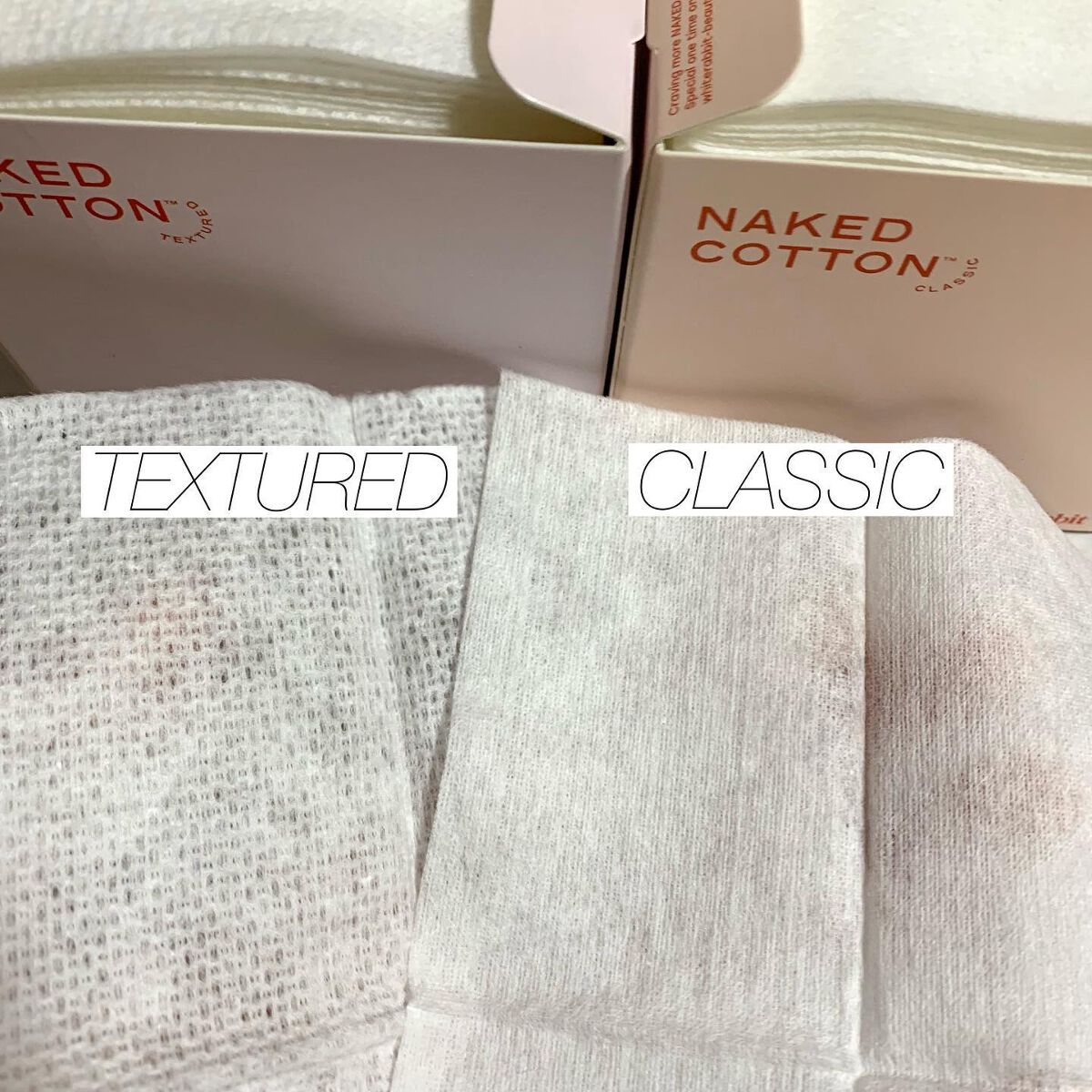 NAKED COTTON CLASSIC/White Rabbit/コットンを使ったクチコミ(3枚目)