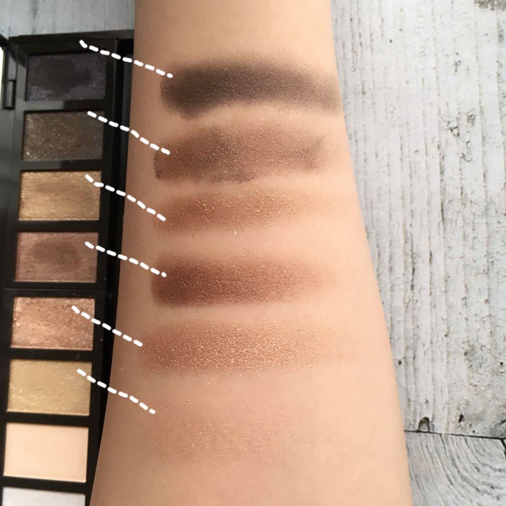 グラマラスリッチ アイパレット (クリスマスコフレ 2018)/Visée/メイクアップキットを使ったクチコミ(3枚目)