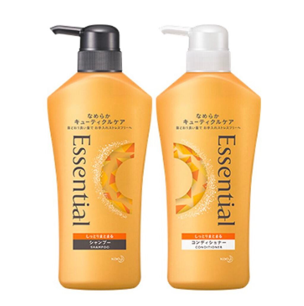 しっとりまとまる シャンプー/コンディショナー/エッセンシャル/市販シャンプーを使ったクチコミ(1枚目)