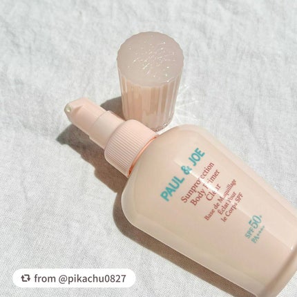 サンプロテクション ボディプライマー クリア/PAUL & JOE BEAUTE/日焼け止めローションを使ったクチコミ(5枚目)