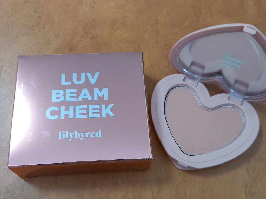 Luv Beam Cheek/lilybyred/パウダーチークを使ったクチコミ(1枚目)