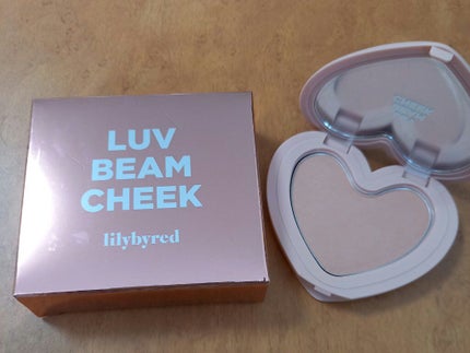 Luv Beam Cheek/lilybyred/パウダーチークを使ったクチコミ(1枚目)