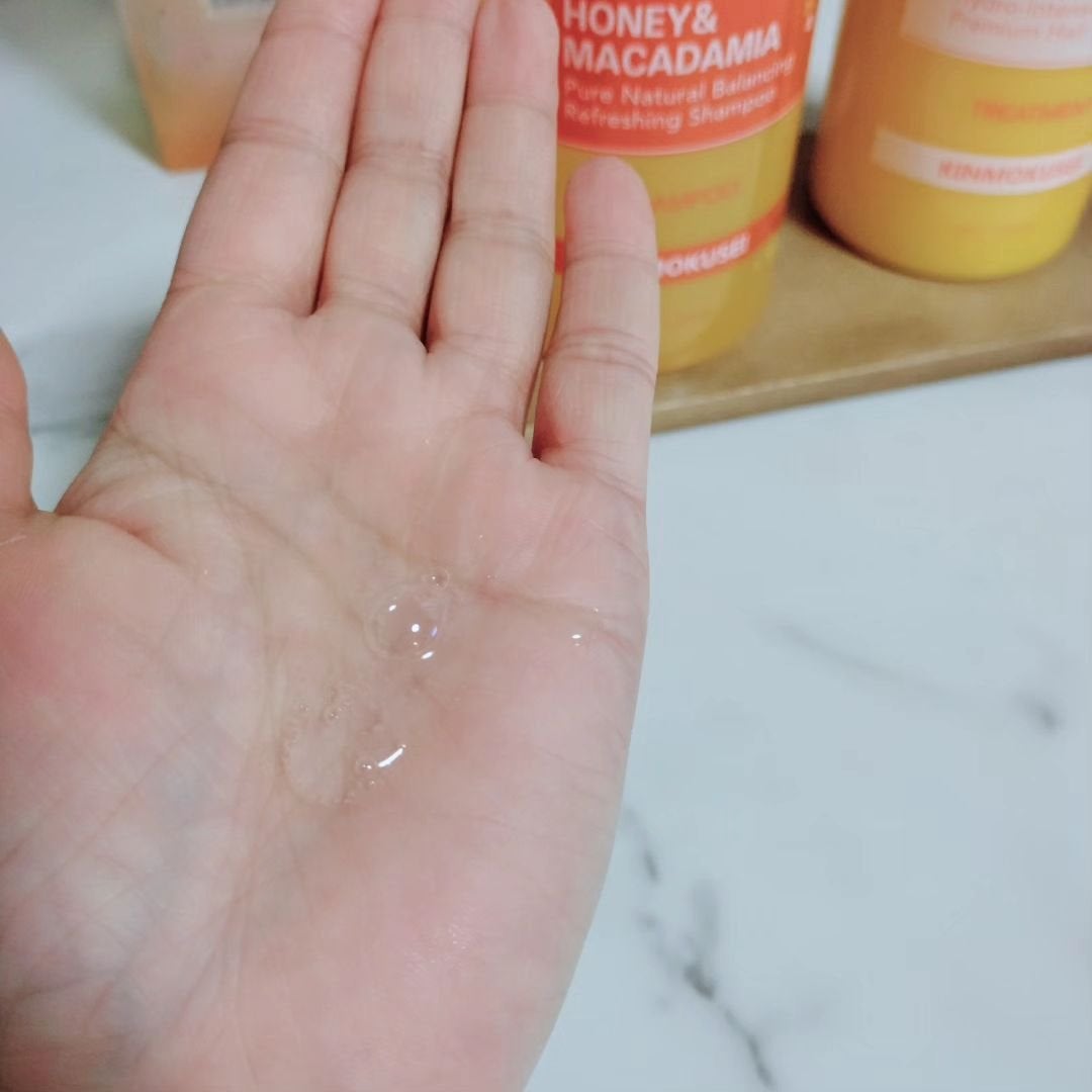 H&Mシャンプートリートメントセット(キンモクセイの香り)/KUNDAL/市販シャンプーを使ったクチコミ(4枚目)