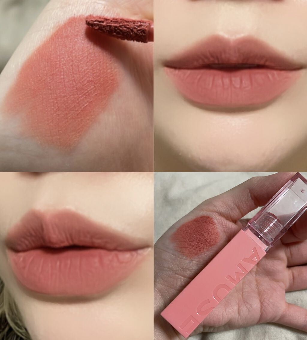 シューベルベット 03ソンスドン/AMUSE/口紅を使ったクチコミ（1枚目）