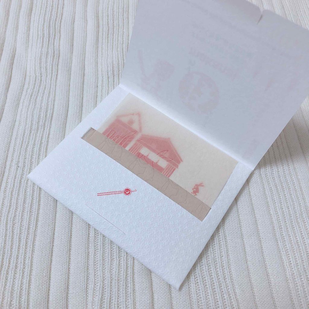 うさぎ十二変化 からくりあぶらとり紙/まかないこすめ/あぶらとり紙を使ったクチコミ（2枚目）