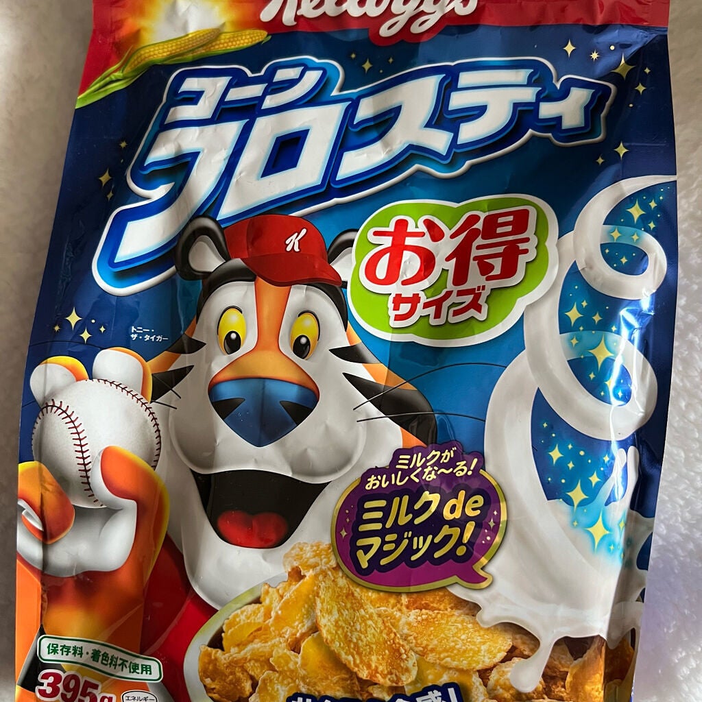 コーンフロスティ/ケロッグ/コーンフレークを使ったクチコミ(1枚目)